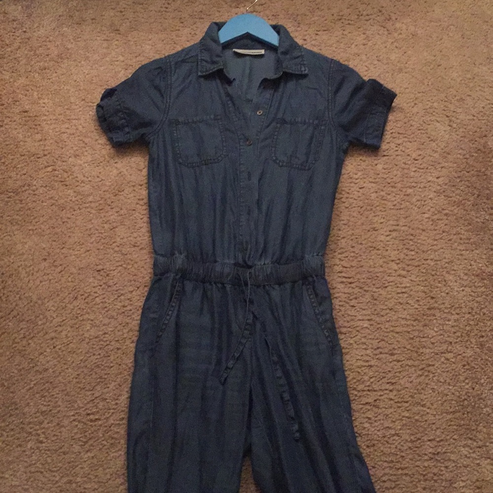 ASOS Short Sleeve Jumpsuit Drawstring Waist XS